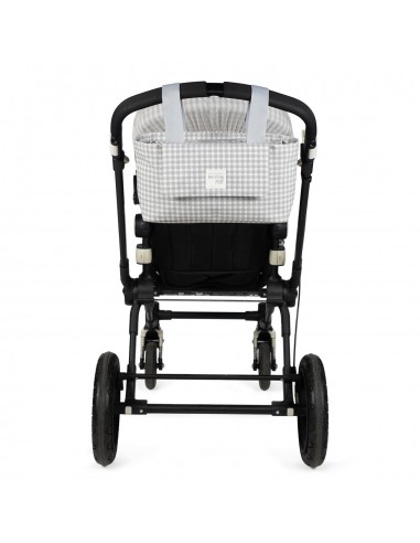 BOLSO ORGANIZADOR I LOVE VICHY GRIS