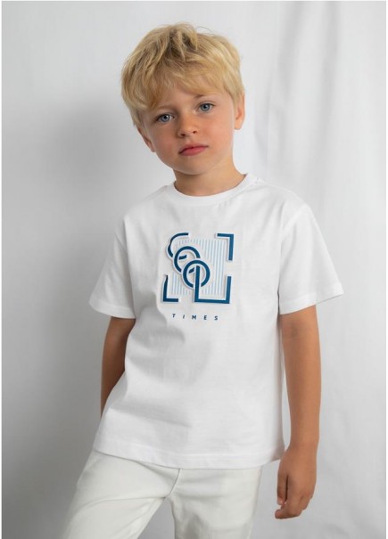 CAMISETA CON RELIEVE MAYORAL