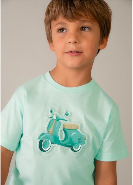 CAMISETA EMBOSSED VESPA