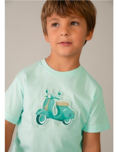 CAMISETA EMBOSSED VESPA