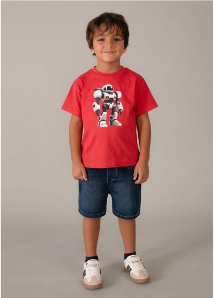 CAMISETA M/C ROBOT MAYORAL