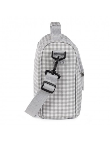 BOLSA TERMICA I LOVE VICHY GRIS