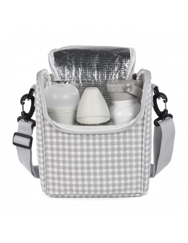 BOLSA TERMICA I LOVE VICHY GRIS