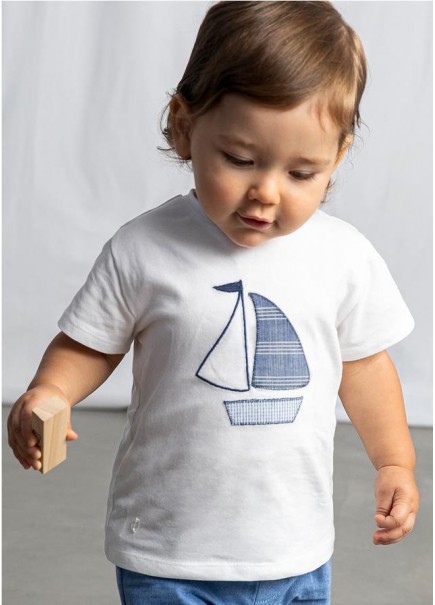 CAMISETA BARCO BEBÉ MAYORAL 2