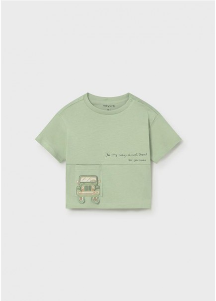 CAMISETA M/C BOLSILLO MAYORAL