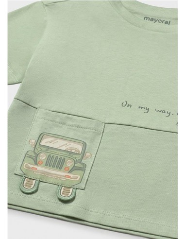 CAMISETA M/C BOLSILLO MAYORAL