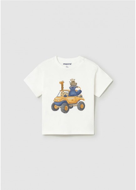CAMISETA VEHÍCULO BEBÉ MAYORAL