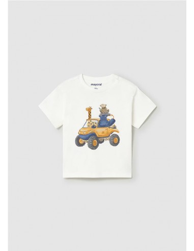 CAMISETA VEHÍCULO BEBÉ MAYORAL