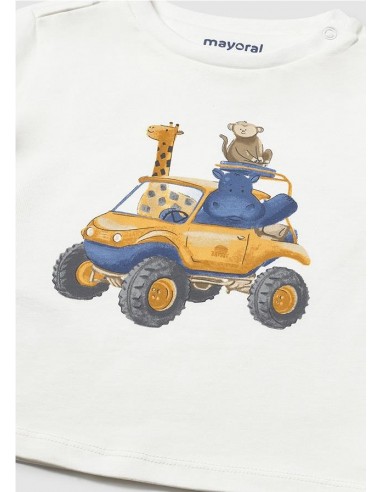 CAMISETA VEHÍCULO BEBÉ MAYORAL