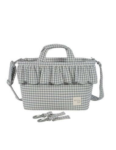 BOLSA CANASTILLA PRALINÉ VICHY MATCHA