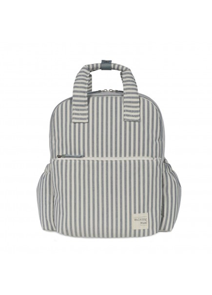 MOCHILA PRALINÉ RAYAS MATCHA