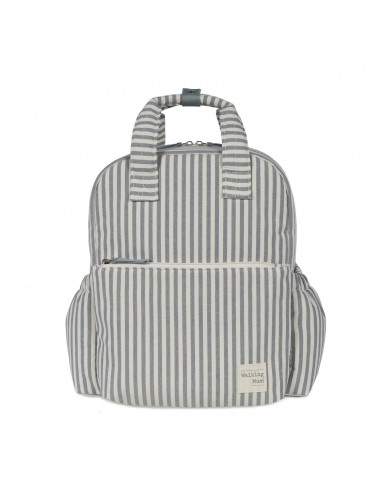 MOCHILA PRALINÉ RAYAS MATCHA