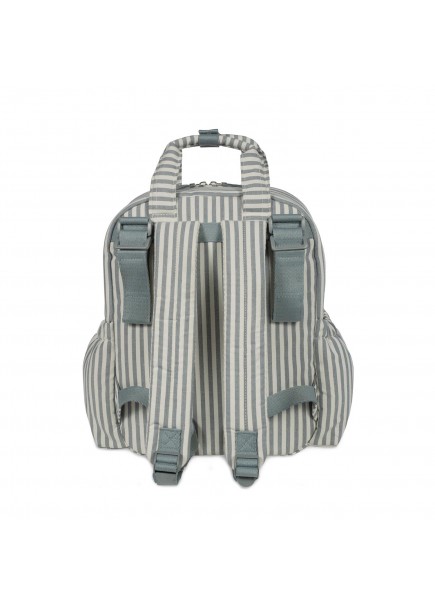 MOCHILA PRALINÉ RAYAS MATCHA 2