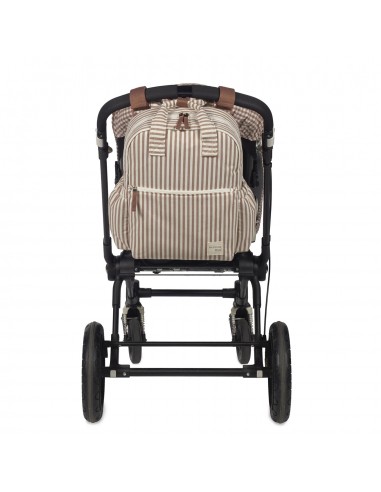 MOCHILA PRALINÉ RAYAS MOKA