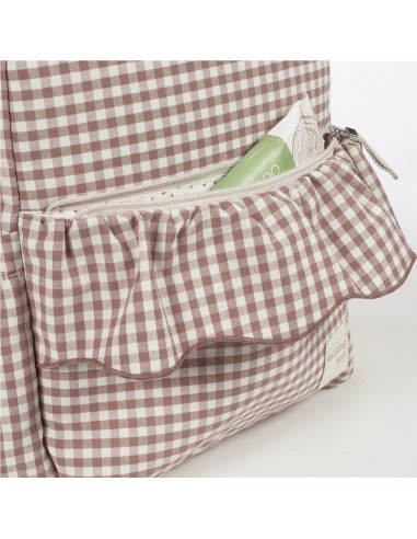 MOCHILA PRALINÉ VICHY MOKA
