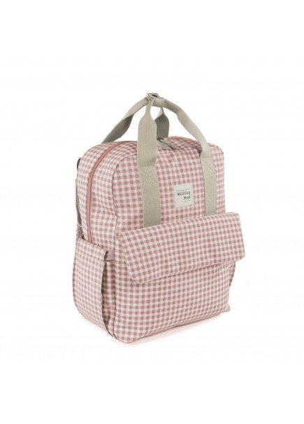 MOCHILA I LOVE VICHY ROSA 2