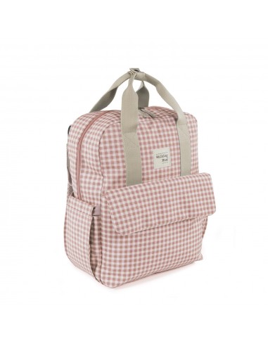 MOCHILA I LOVE VICHY ROSA