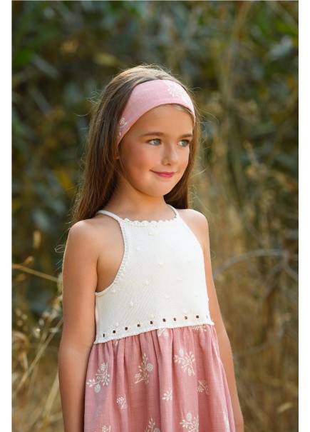 VESTIDO PTO/TELA