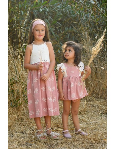 VESTIDO PTO/TELA
