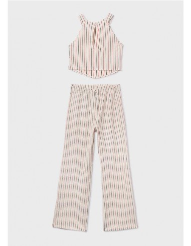 CONJ. PANTALON LARGO RAYAS