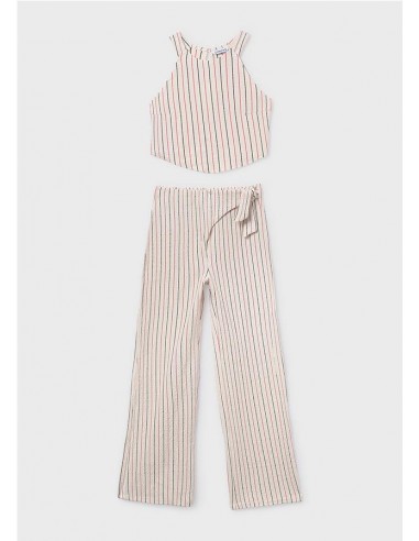 CONJ. PANTALON LARGO RAYAS