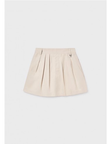 FALDA PANTALON PLANA GABARDIN