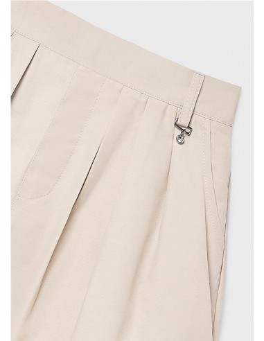 FALDA PANTALON PLANA GABARDIN