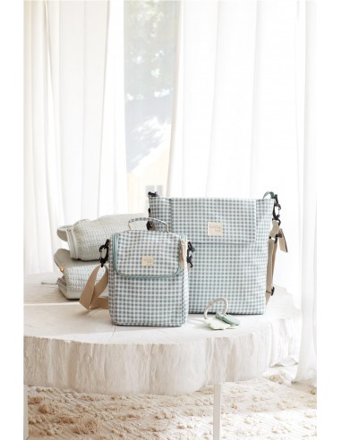 BOLSA TERMICA I LOVE VICHY VERDE