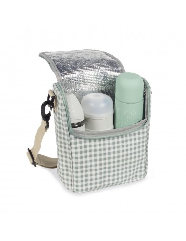 BOLSA TERMICA I LOVE VICHY VERDE