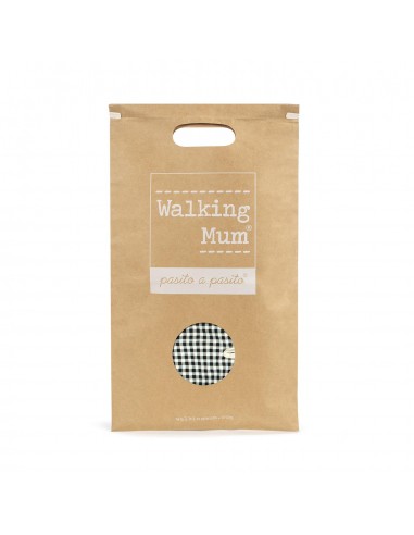 COLCHONETA I LOVE VICHY NEGRO