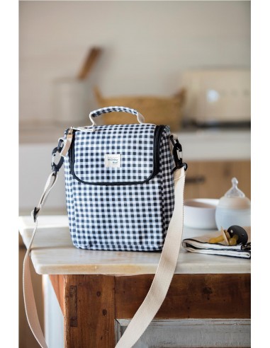 BOLSA TERMICA I LOVE VICHY NEGRO