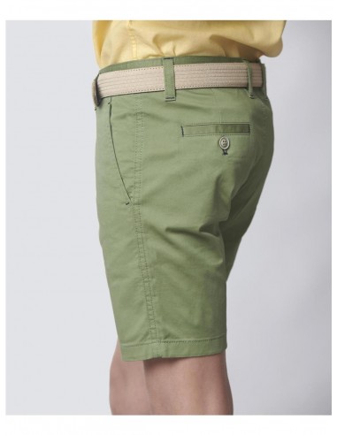 BERMUDA BÁSICA GABARDINA ELÁSTICA