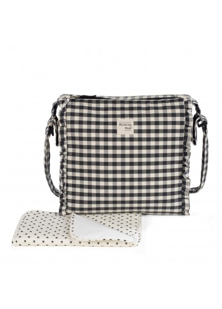 MY BAG'S bolsa maternidad Vichy Gris