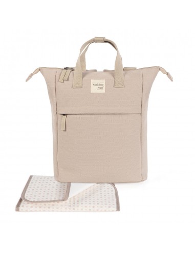 MOCHILA ECO MUM APRICOT