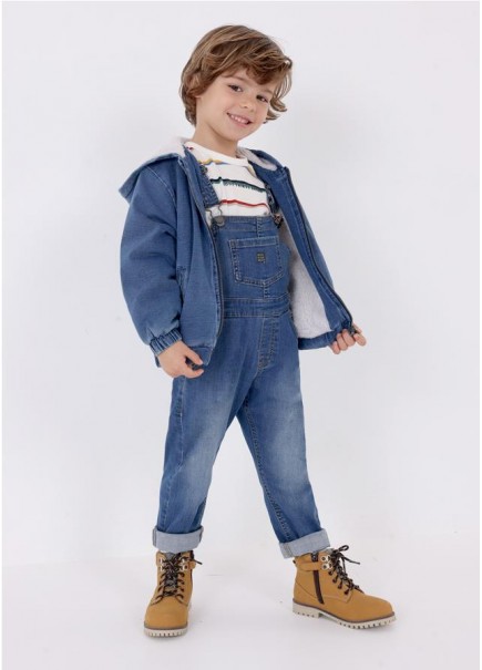 CAZADORA FELPA DENIM