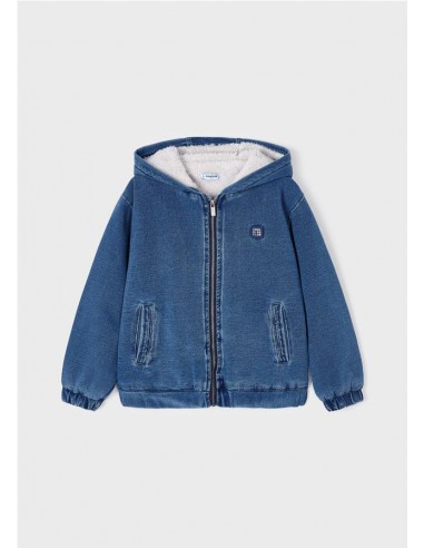 CAZADORA FELPA DENIM CAZADORA FELPA DENIM
