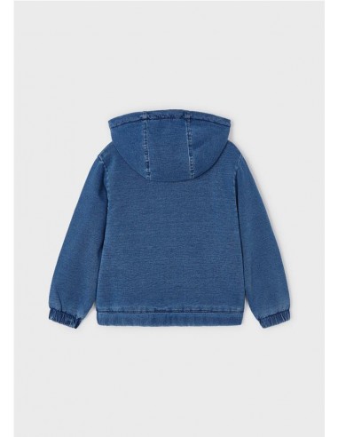 CAZADORA FELPA DENIM CAZADORA FELPA DENIM