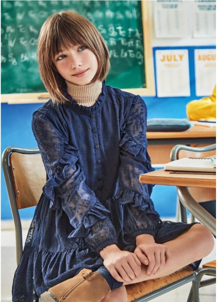 VESTIDO GASA FANTASÍA