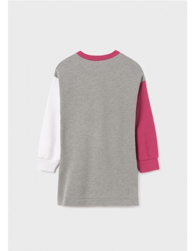 VESTIDO FELPA CORTES