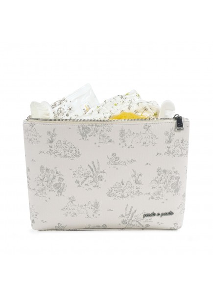 NECESER TOILE DE JOUY CREAM
