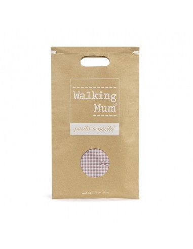 COLCHONETA I LOVE VICHY CUADRO ROSA