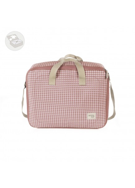 MALETA I LOVE VICHY ROSA