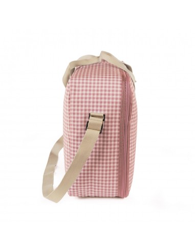 MALETA I LOVE VICHY ROSA