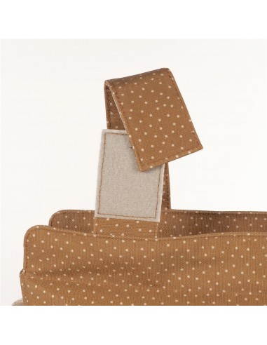BOLSA CANASTILLA TOPITO POPPY CANELA