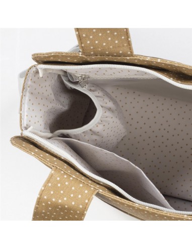 BOLSA CANASTILLA TOPITO POPPY CANELA