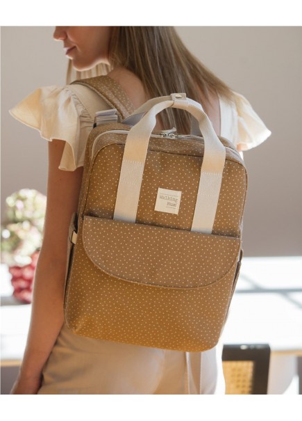 MOCHILA TOPITO POPPY CANELA