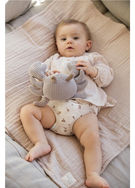 MANTA/MUSELINA ECO MUM APRICOT 2