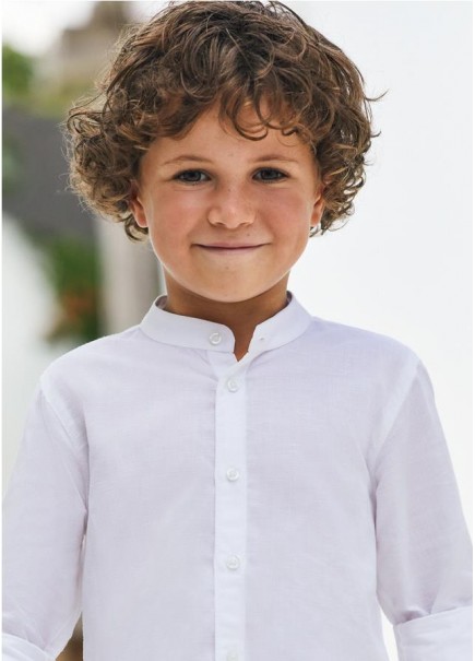 CAMISA CUELLO MAO LINO