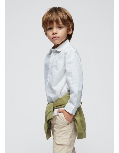 CAMISA M/L ESTAMPADA