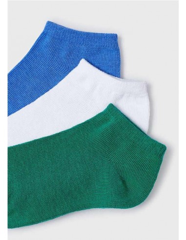 SET 3 CALCETINES CORTOS LISOS